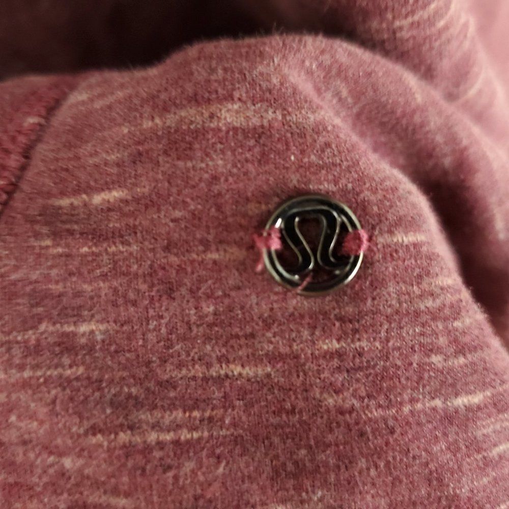 Lululemon Find Your Centre Wrap Rust Berry sz 6 - Picture 8 of 10